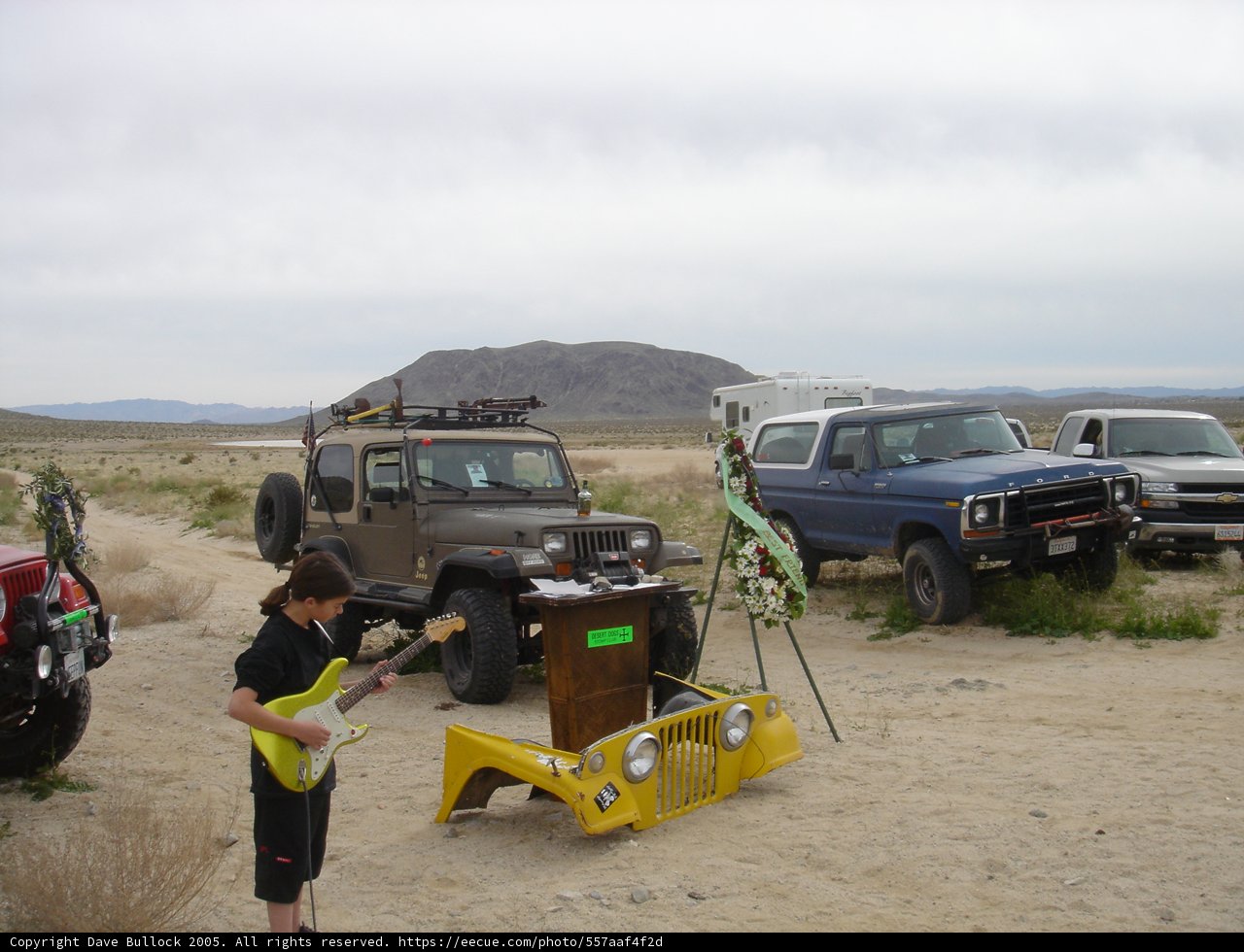 Guitar in the Desert