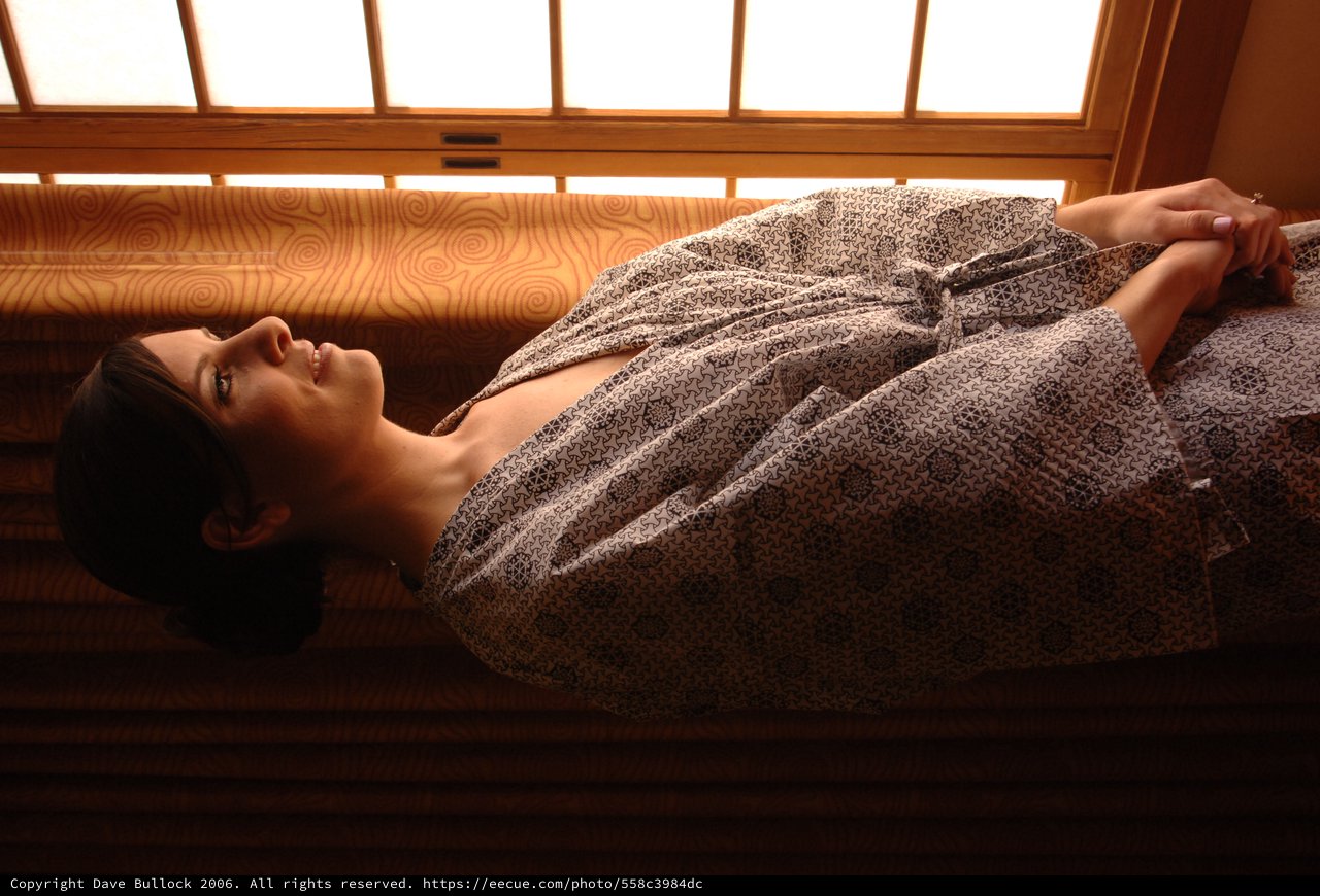 Bride in Morning Light by Window