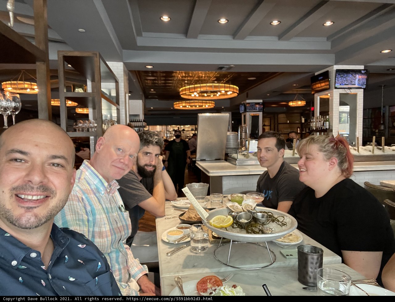 Lunch Date at a Chic Restaurant