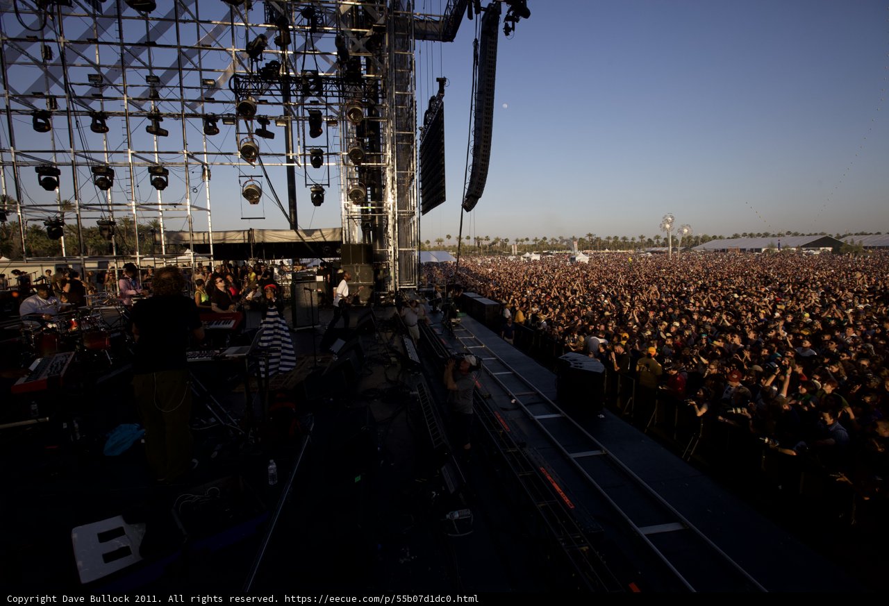 Coachella Concert Crowd