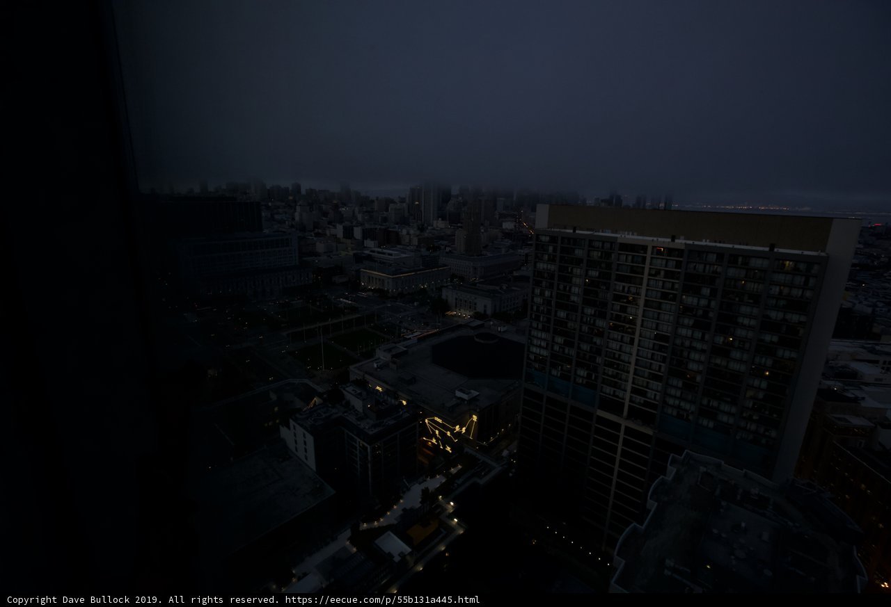 City Lights from Above
