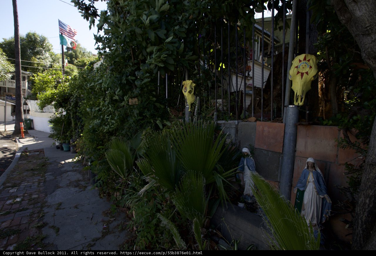 Statues at the Garden Fence