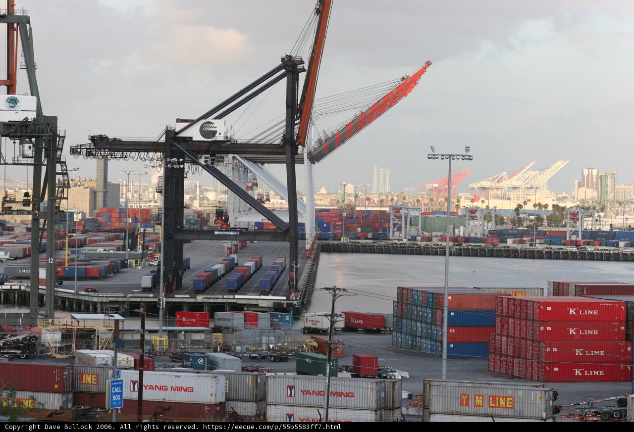 Crane in the Port