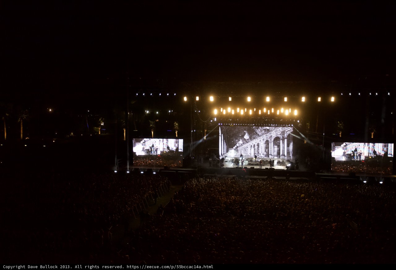 Electrifying Performance Under the Night Sky