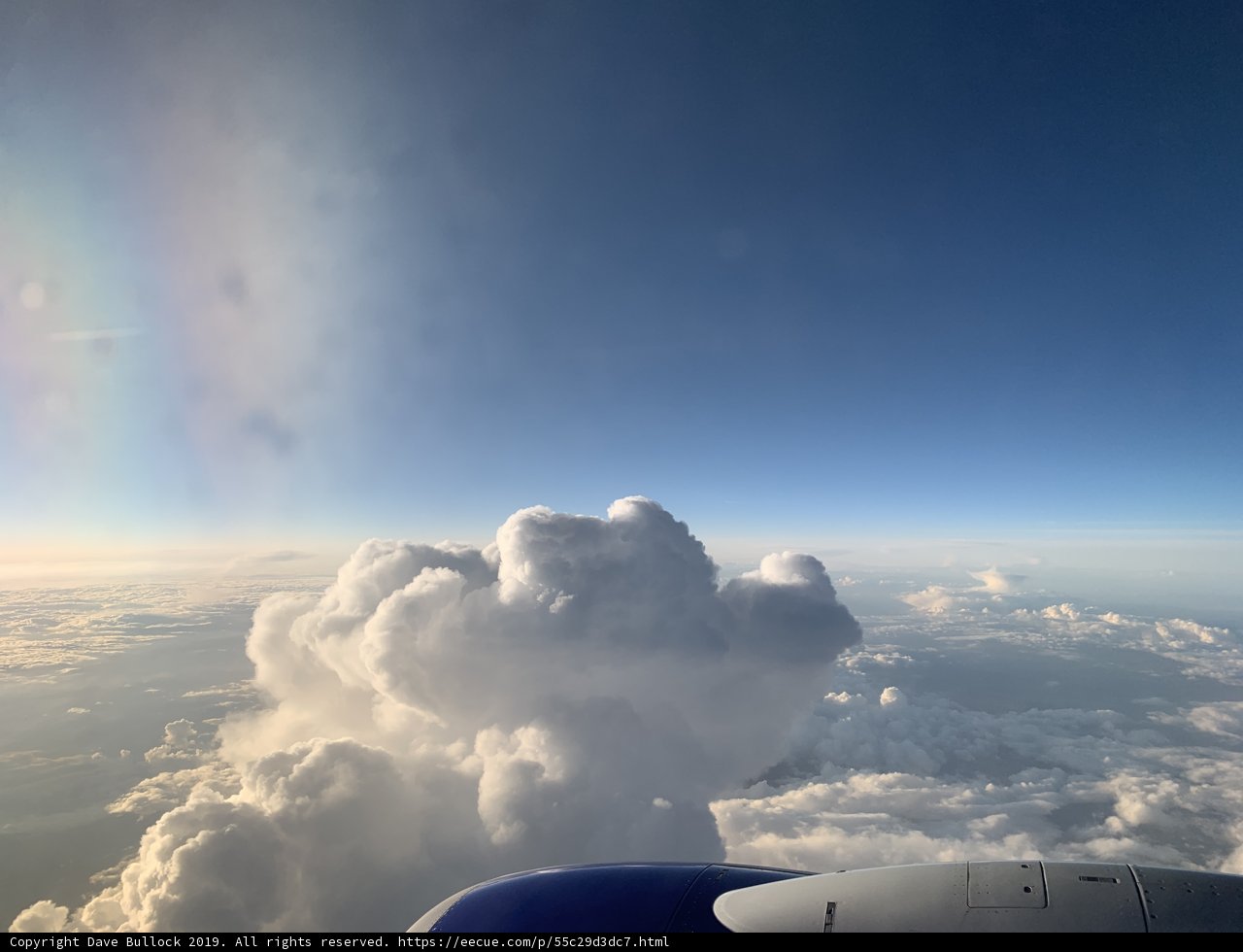 Rainbow Above the Clouds