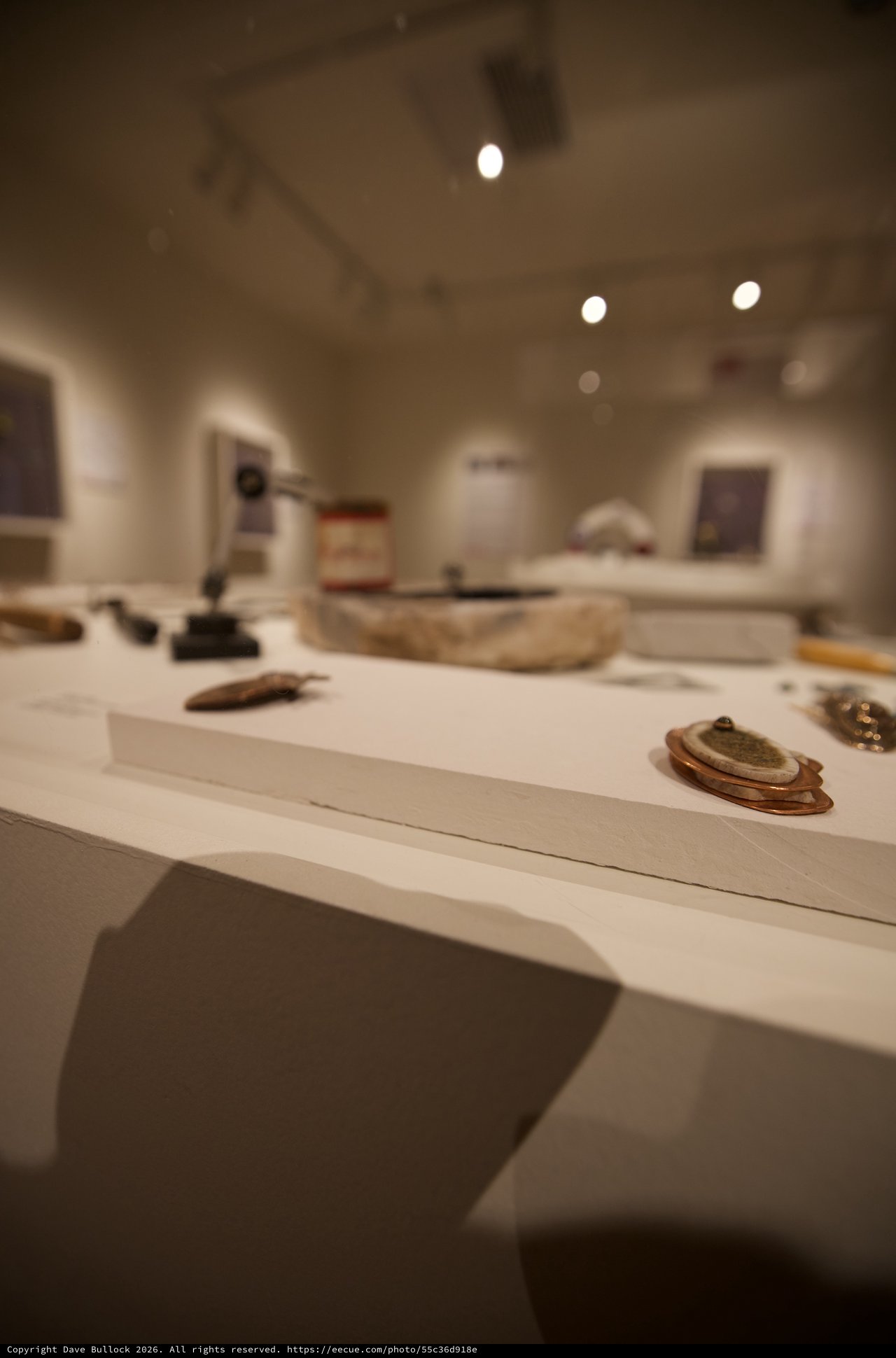 Museum Display of Historical Artifacts and Crafts