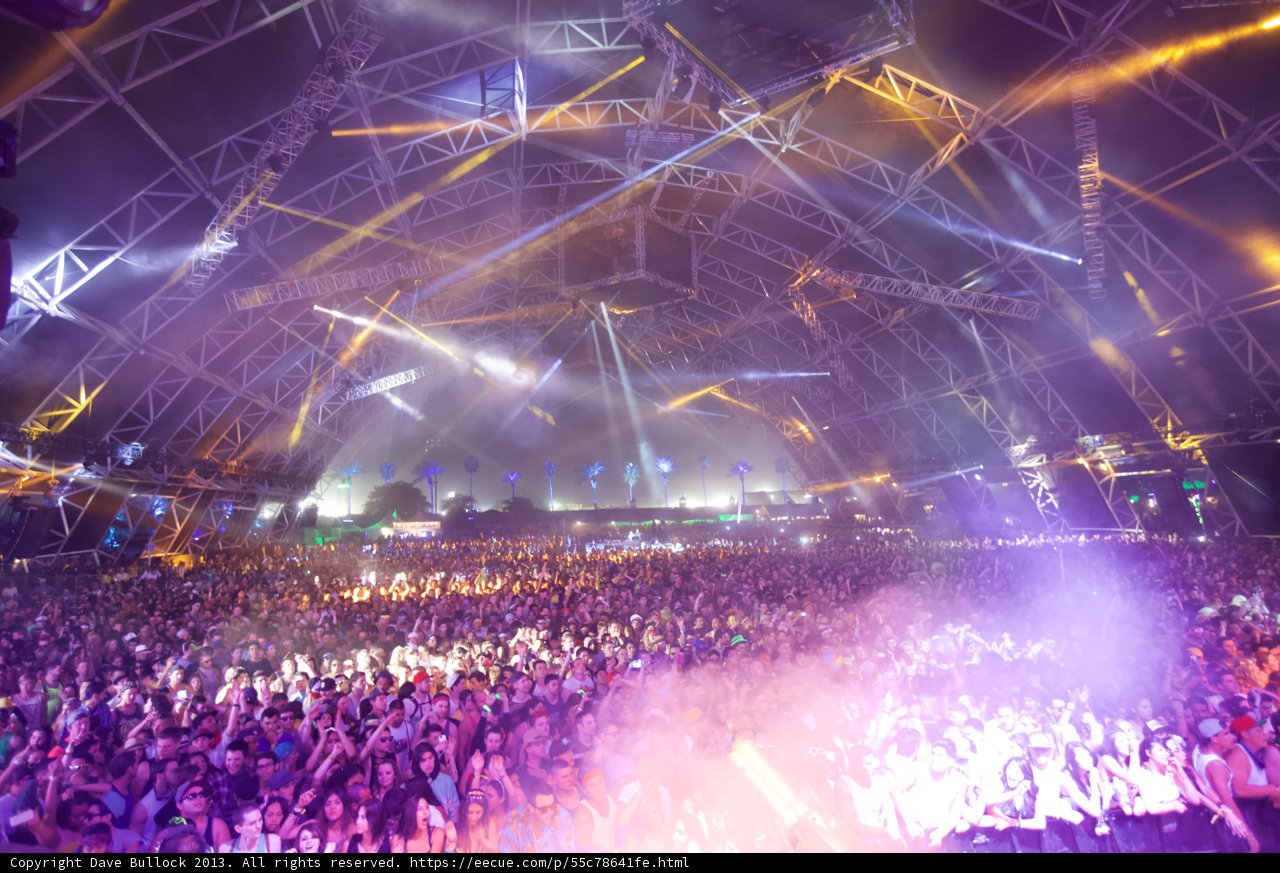 Lights and Music at Coachella