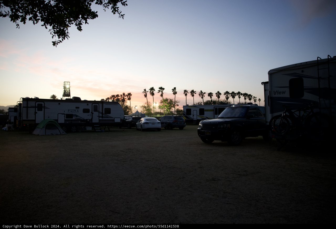 Twilight Tranquility at Coachella 2024