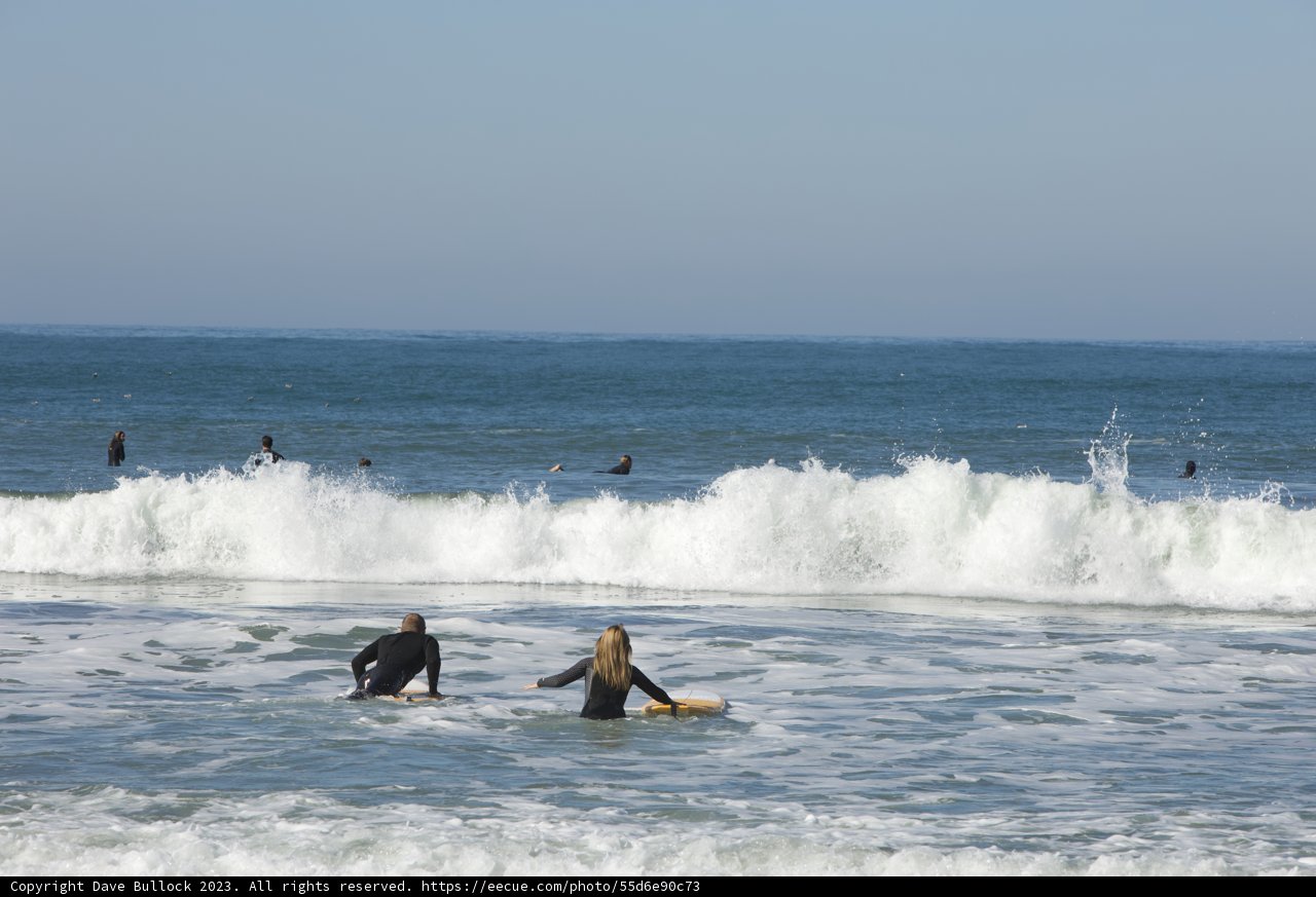 Surf's Up: Pacifica Surfers Carving Waves