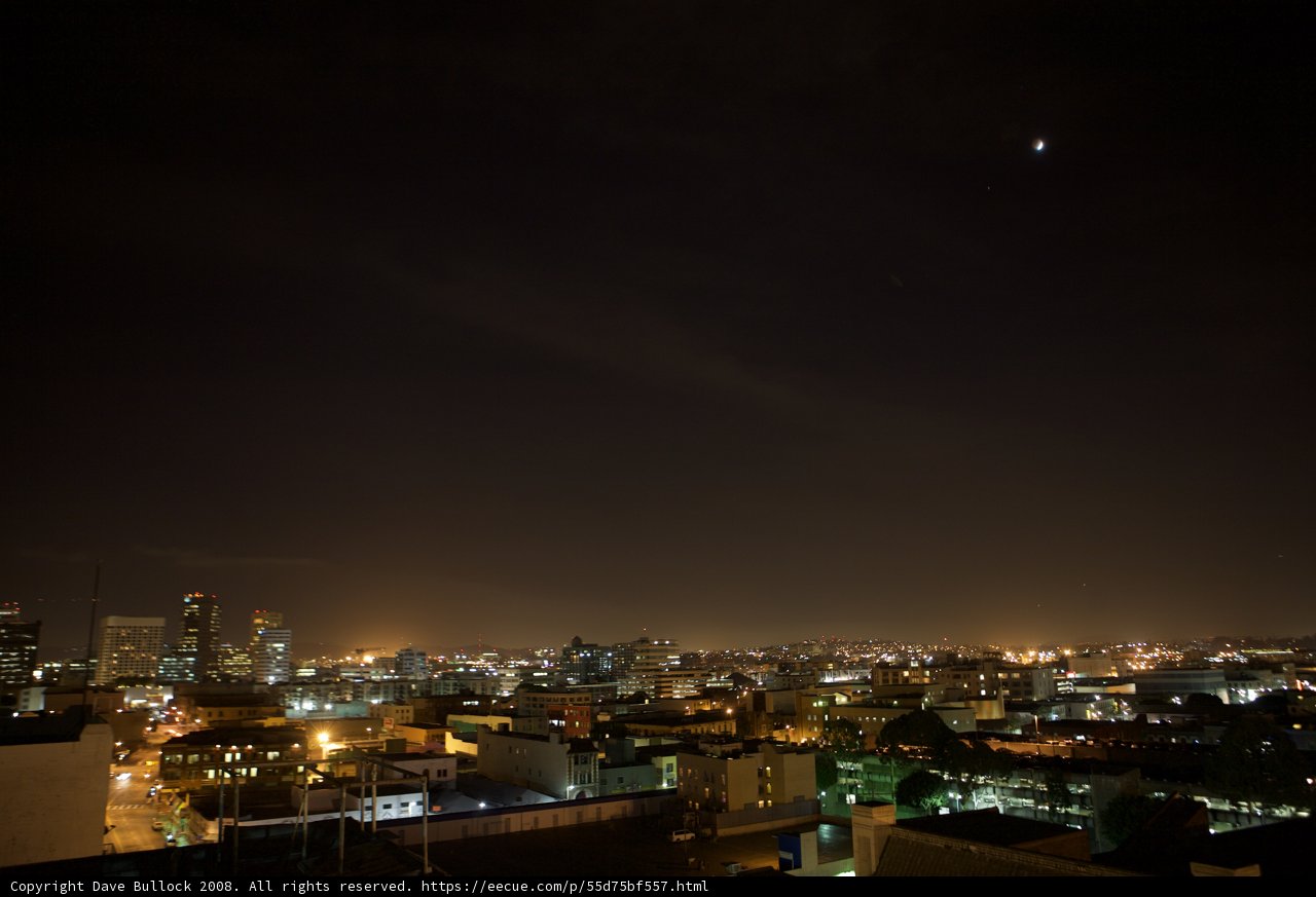 Metropolis in the Night Sky