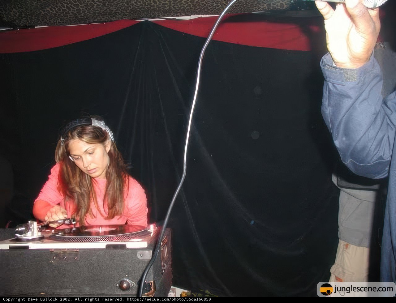 Pink Shirted DJ Entertains at Respect Club