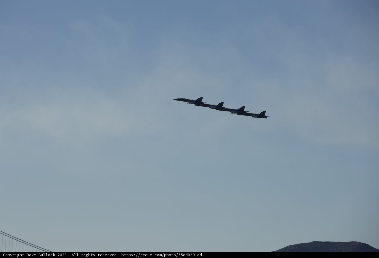Jets Over Golden Gate: Fleet Week Air Show, 2023