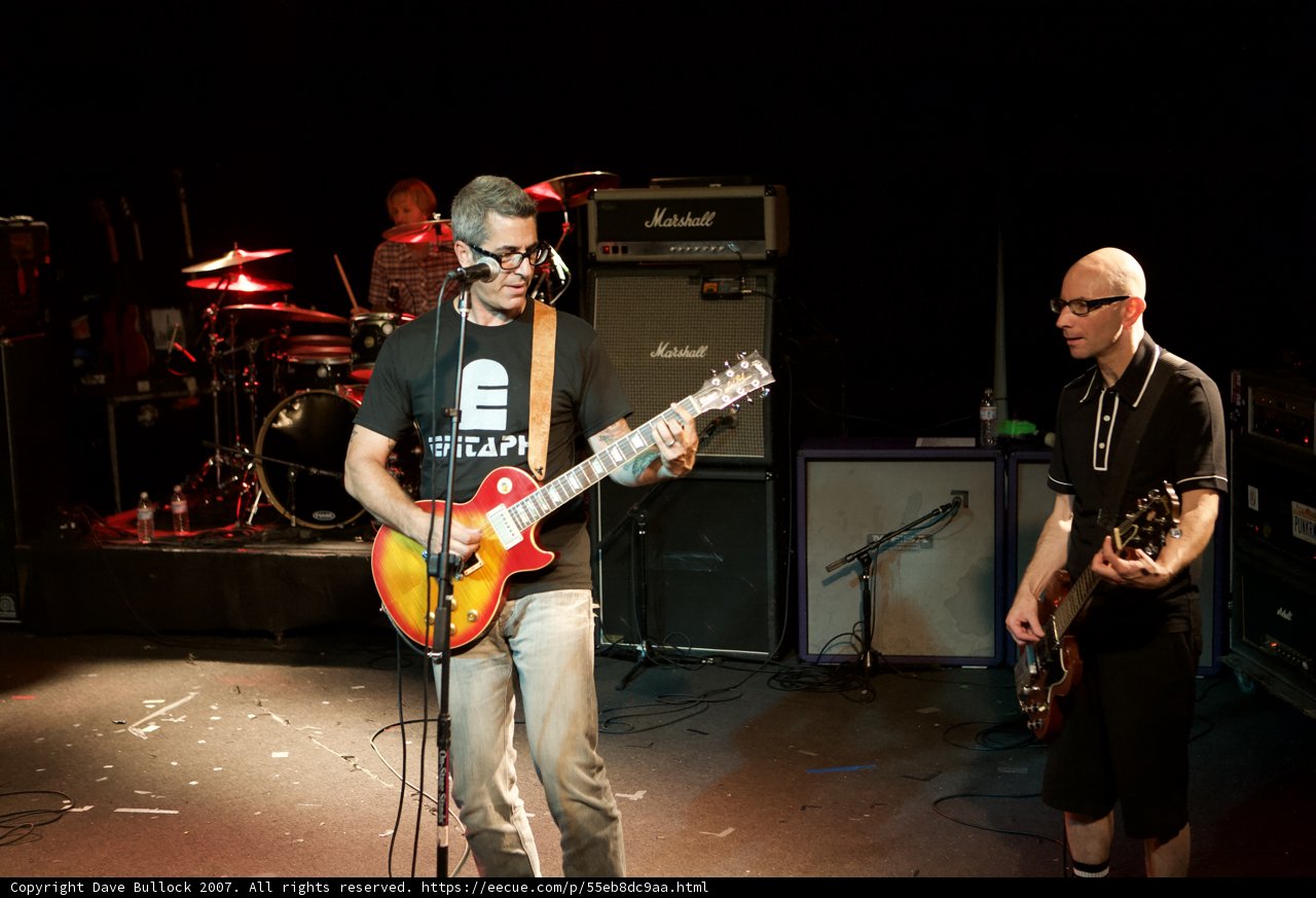 Rocking out on Stage