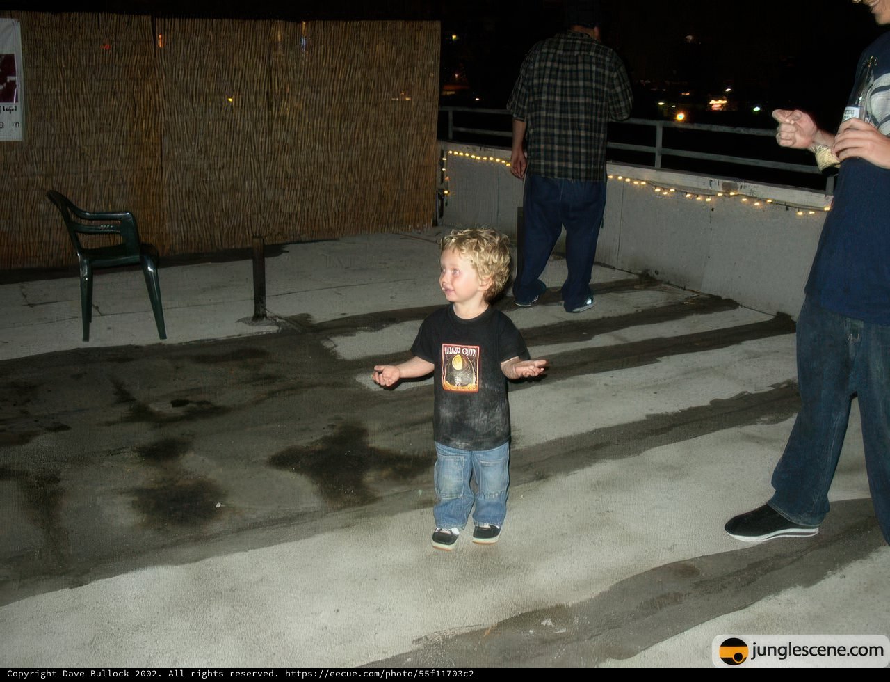 Frisbee Fun on the Rooftop