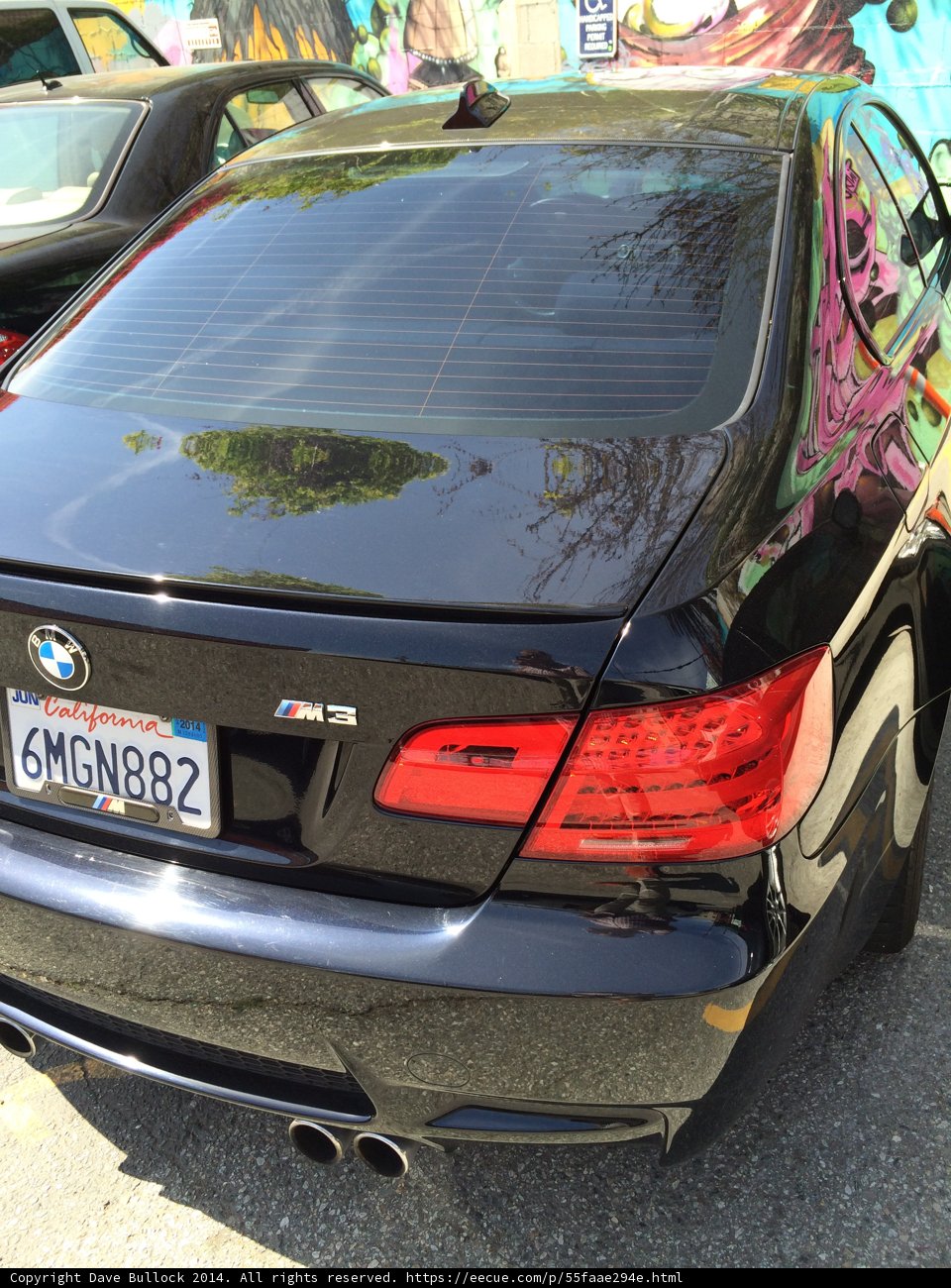 Parked BMW in Los Angeles