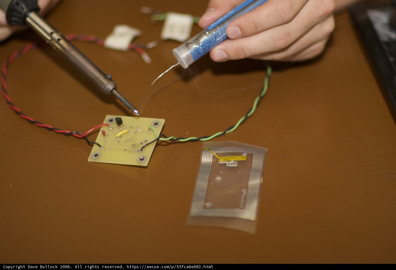 Soldering Wires onto a Circuit Board