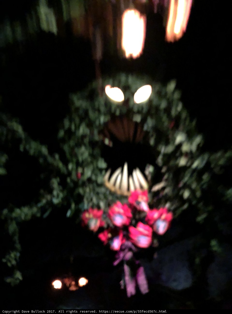 Monstrous Floral Wreath