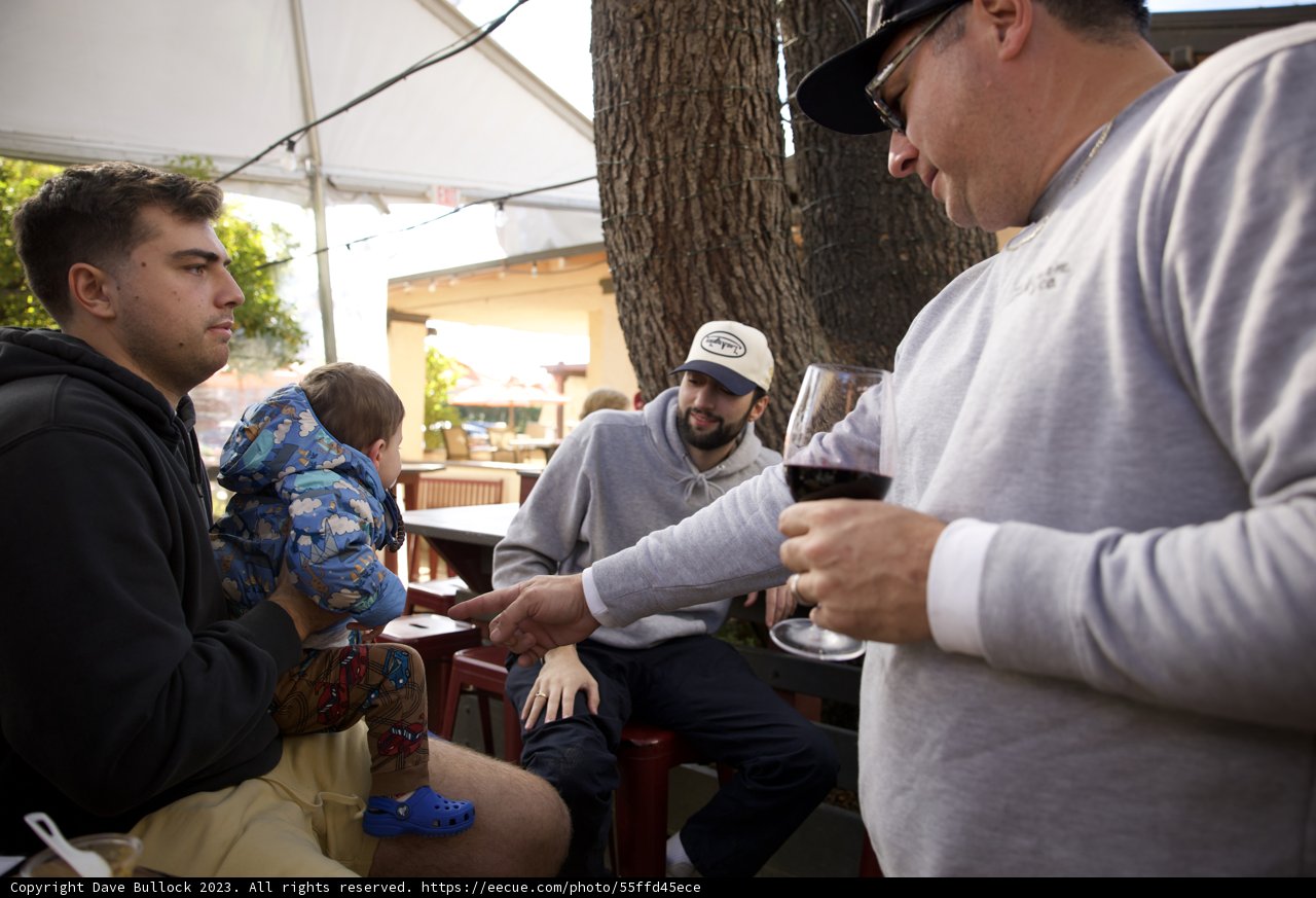 Historic Handshake in Downtown Sonoma