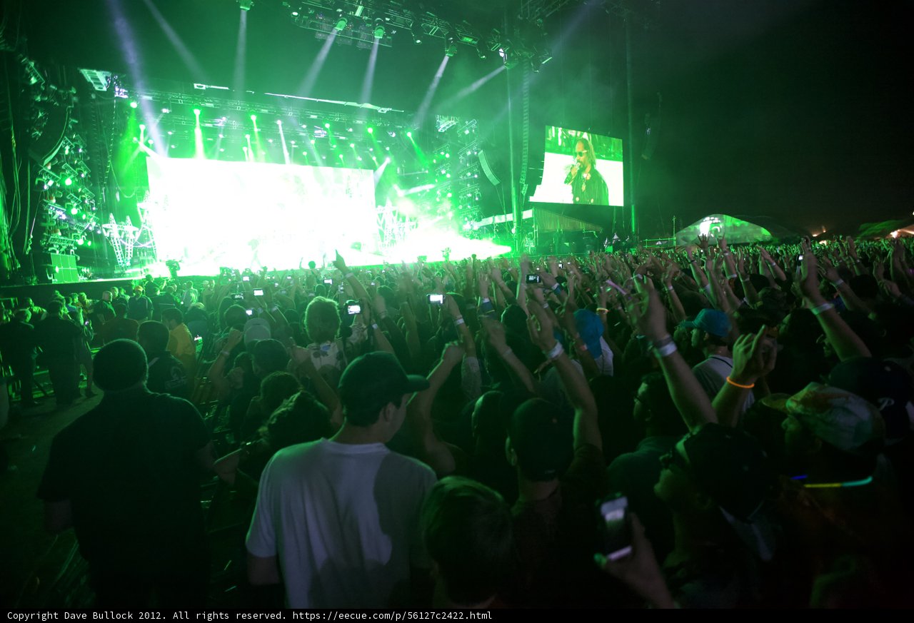 Green Lights and a Sea of Fans