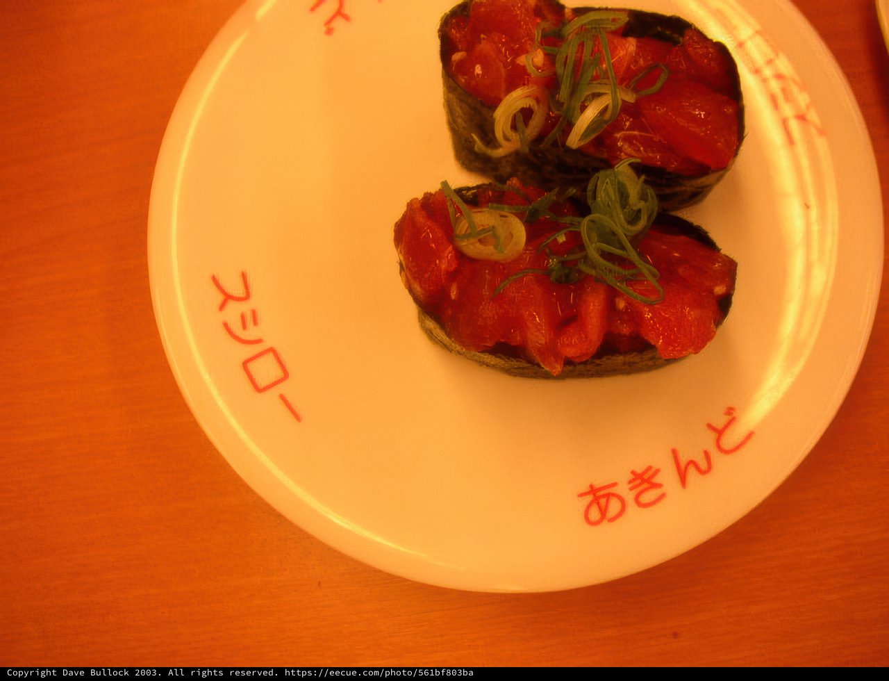 Delicious Conveyor Sushi Rolls
