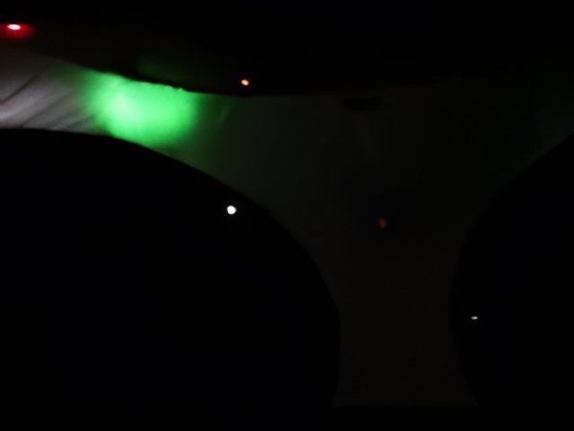 Green Spotlight on The Broad Wall