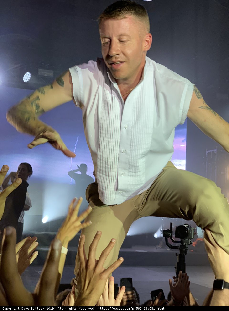 Macklemore Rocks the Crowd
