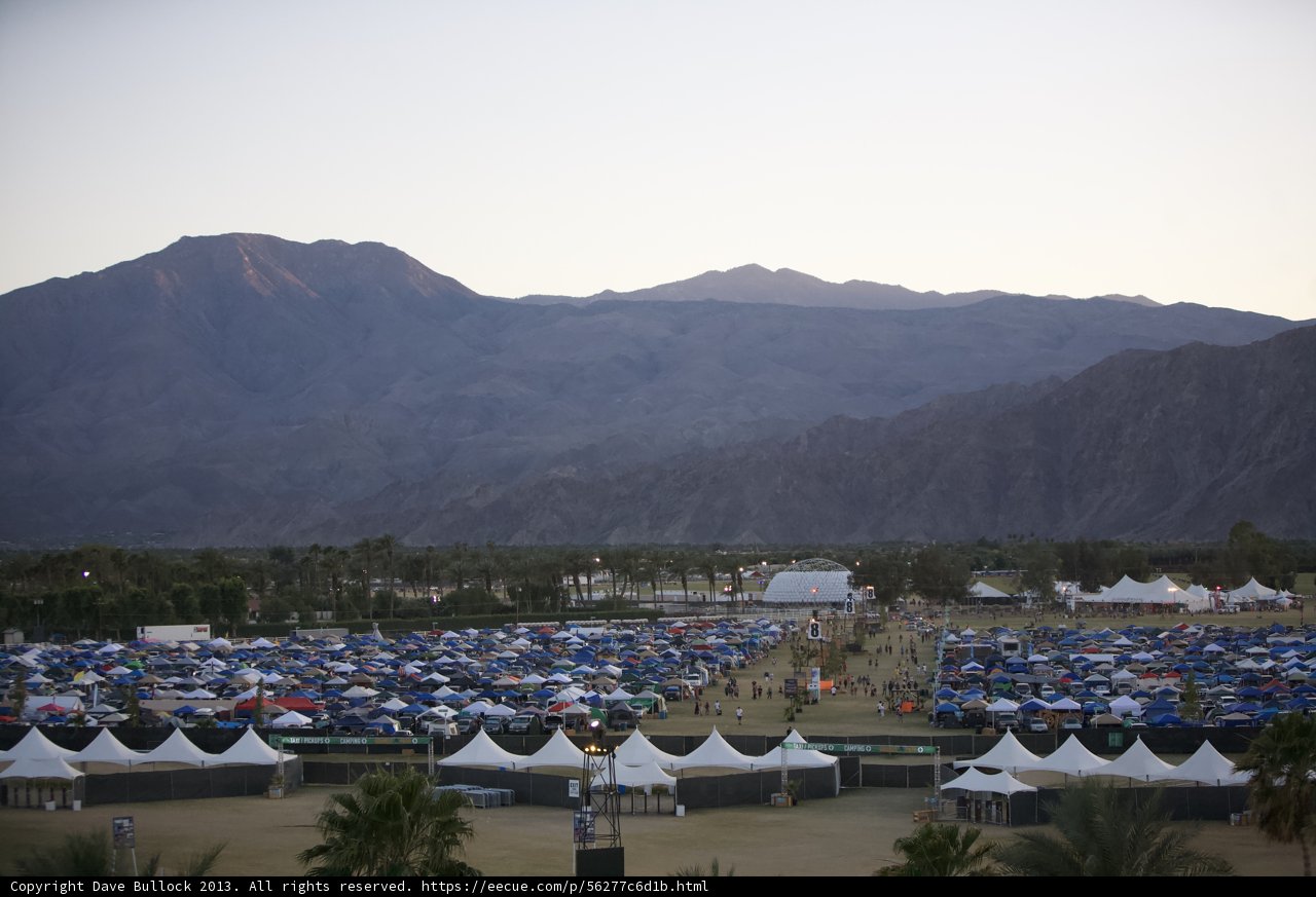 Tent City in the Mountains