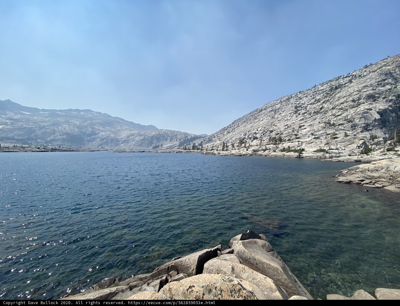 Majestic Lake Aloha Amidst Mountain Ranges
