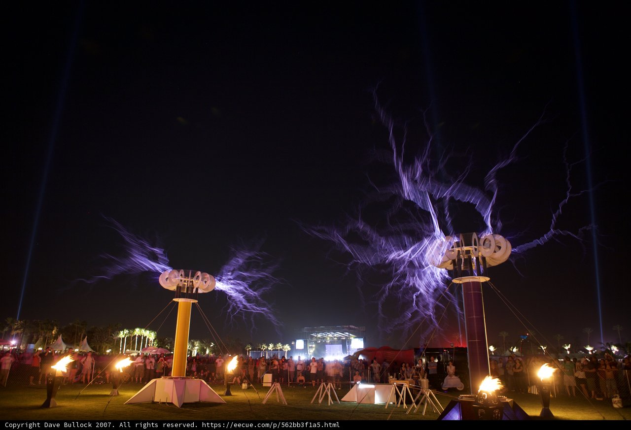 Electric Sky Show at Coachella