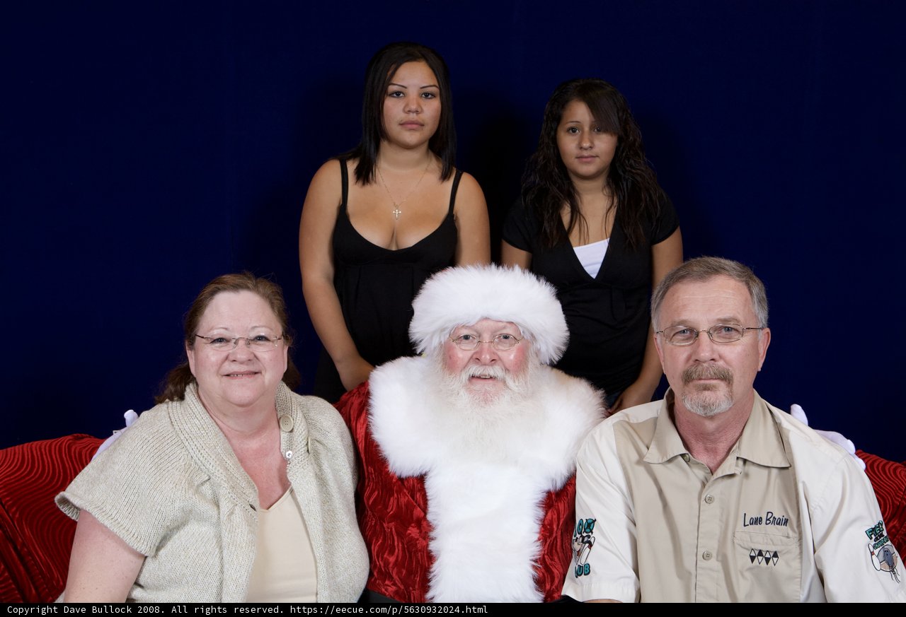 A Festive Family Christmas Photo