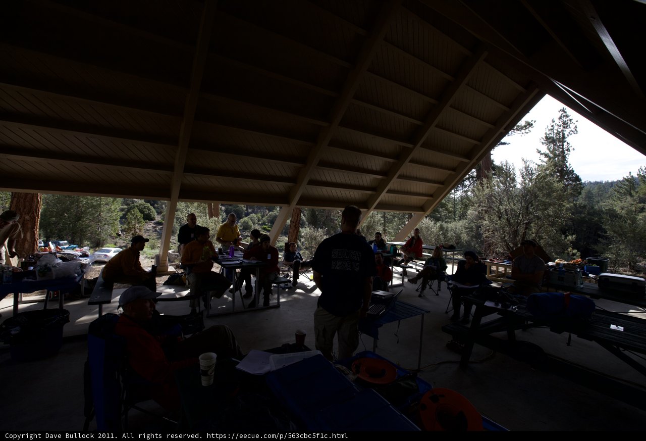 Gathering for lunch at the Indoor Restaurant