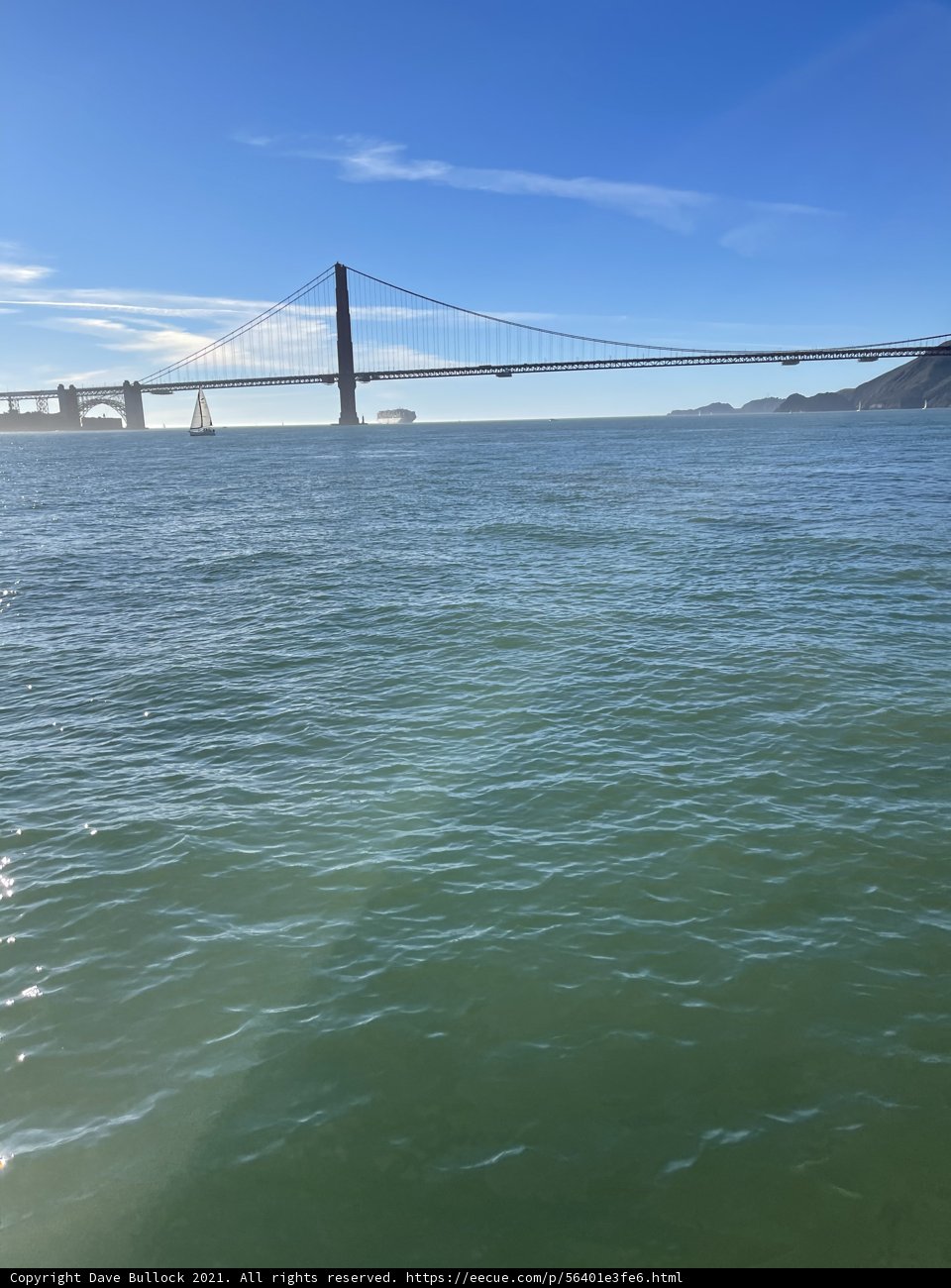 Golden Gate Bridge over San Francisco Bay