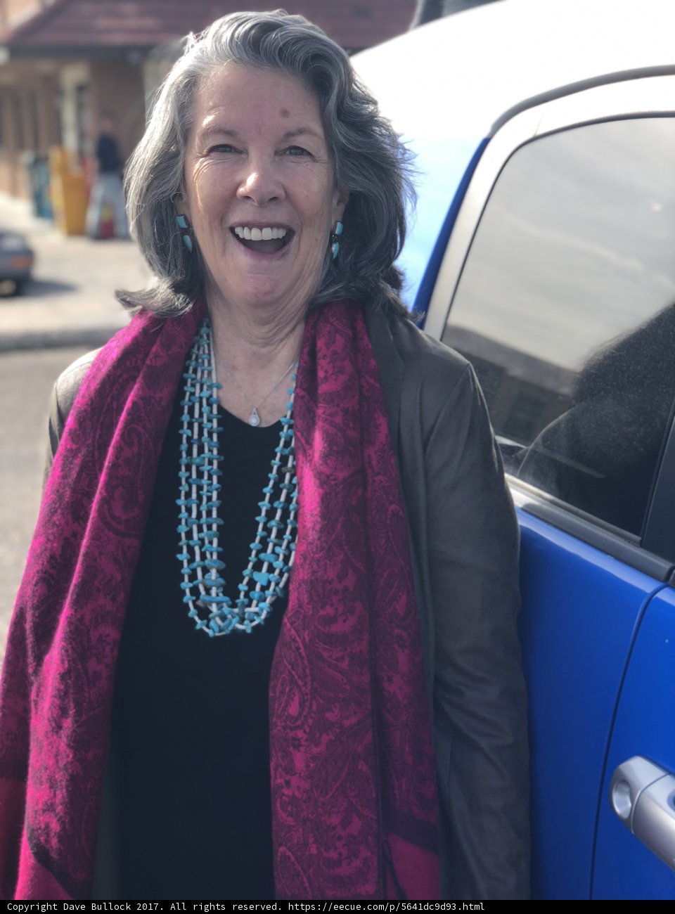 Lady in Blue