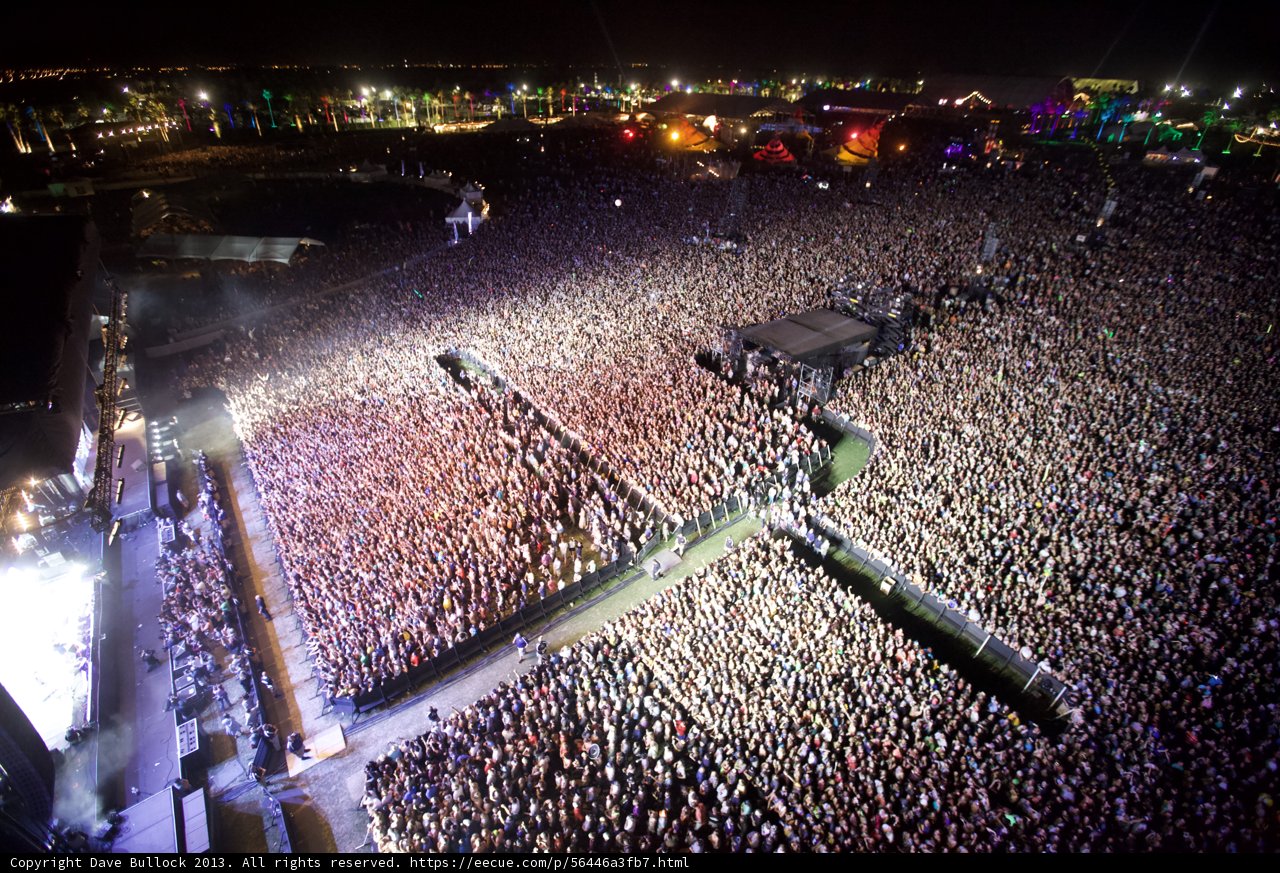 Coachella Crowd Goes Wild