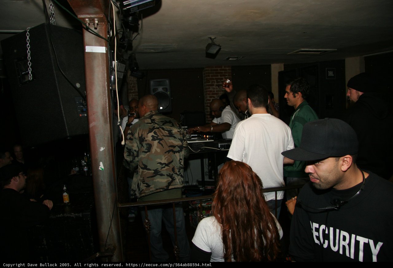 Grooving to the DJ in a Pub