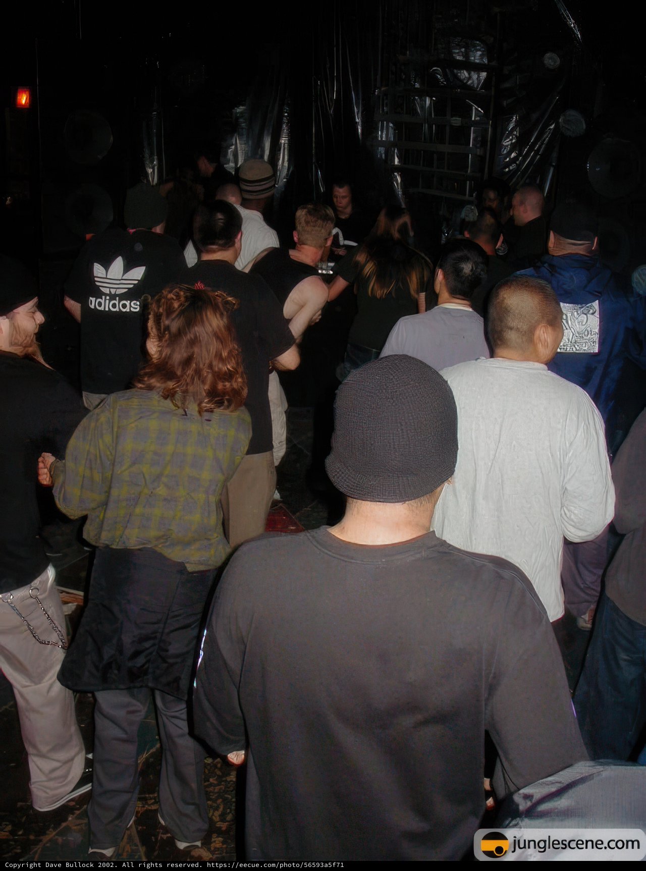 Nightclub Crowd on Stage