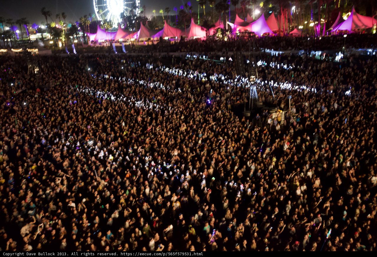 Rocking the Night Away at Coachella