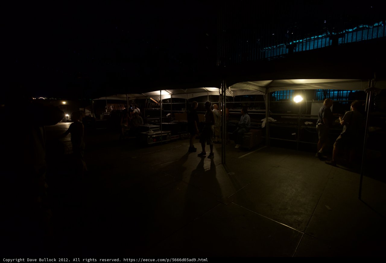 Night Time Tent Gathering