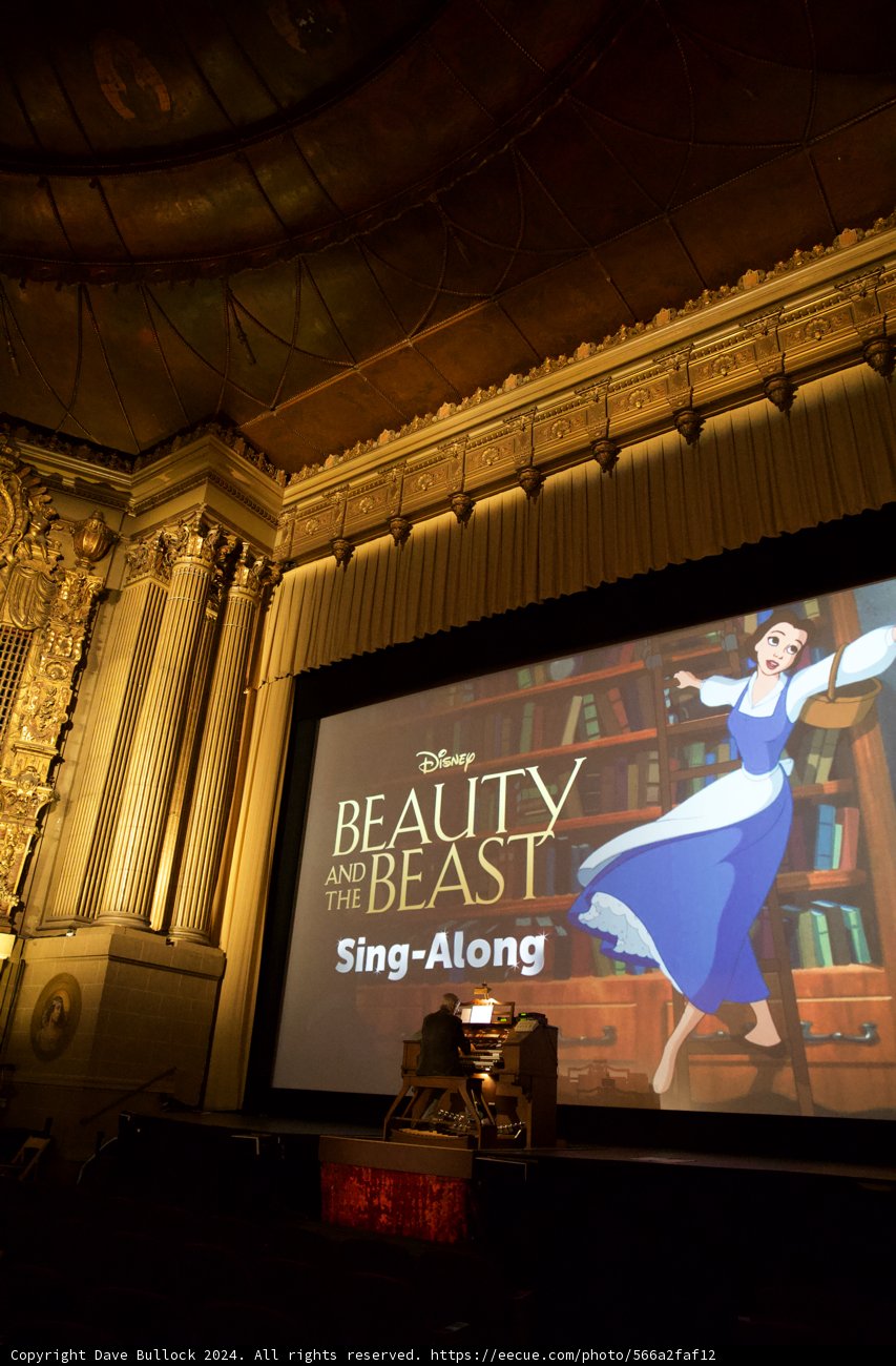 A Cinematic Feat at Castro Theater, Beauty and the Beast Sing-a-long, 2024