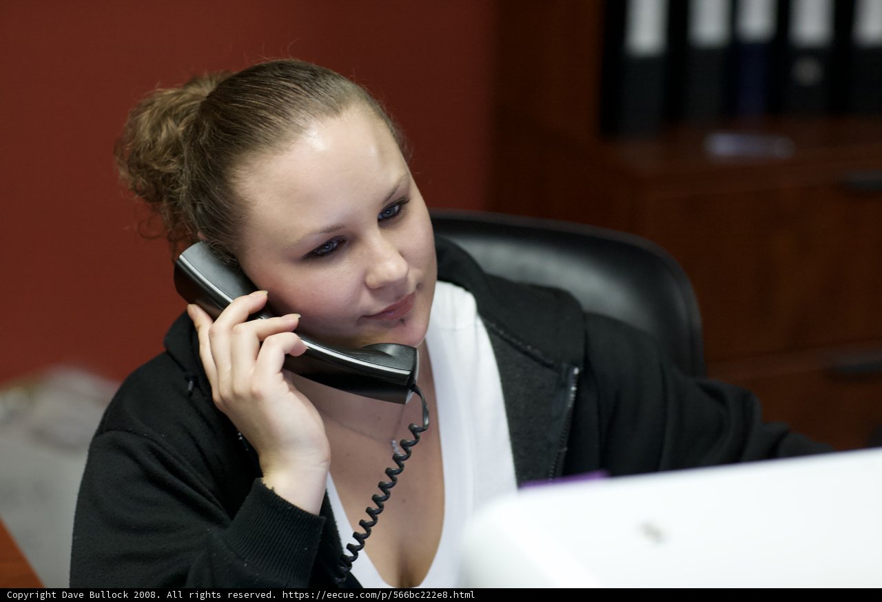 Phone Call at the APC Office