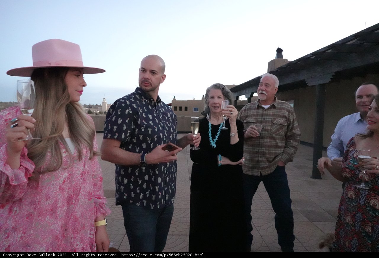 Gathering Around a Cowboy Hat