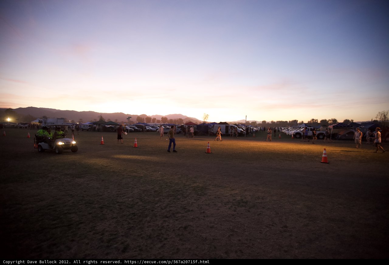 Dusk at the Campground