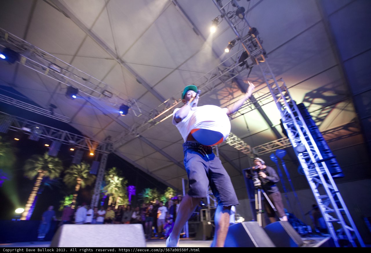Solo Performance under the Lights