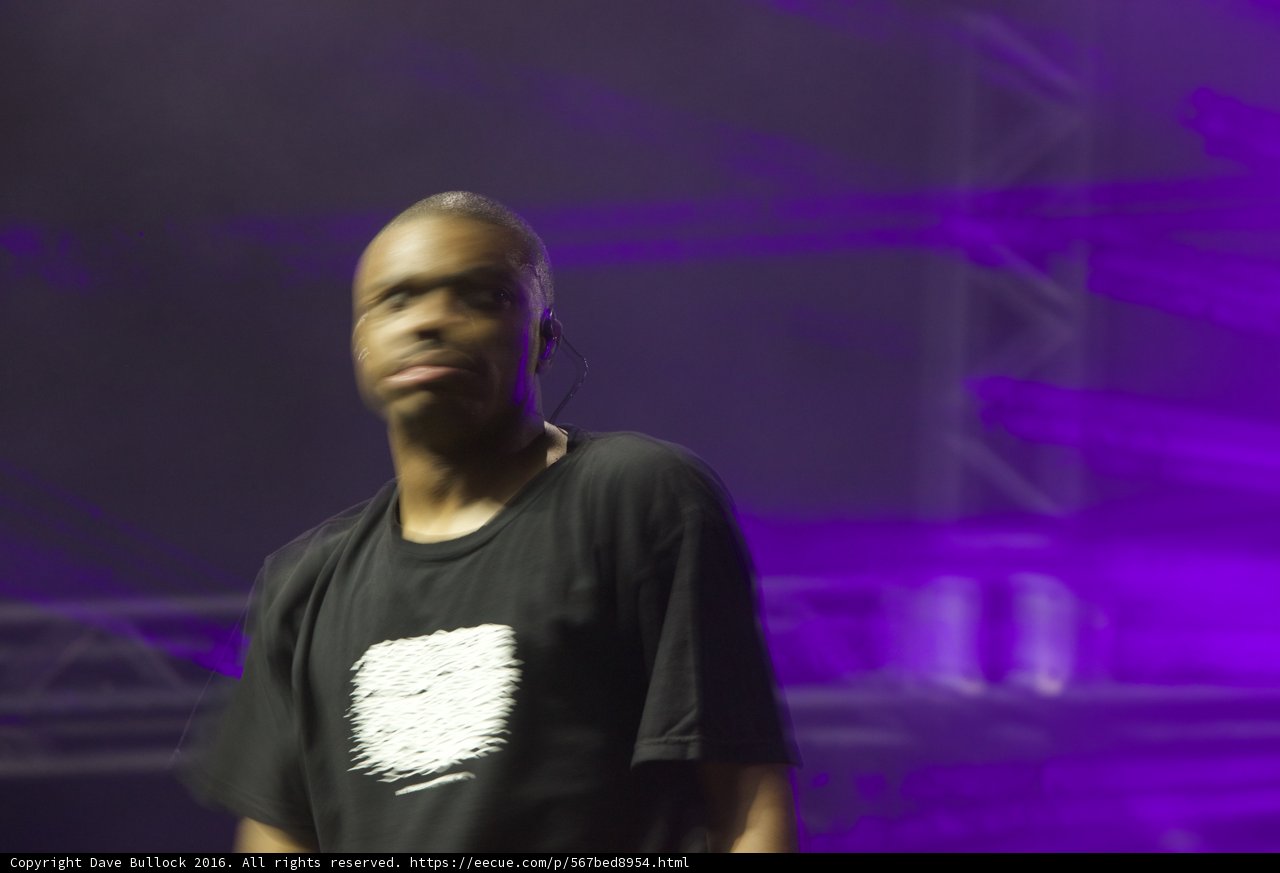 Man on Stage at Coachella