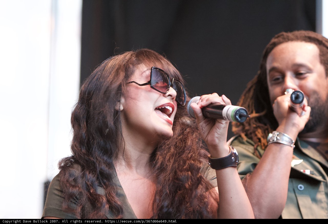 Grand Performance: Sunglasses and Dreadlocks