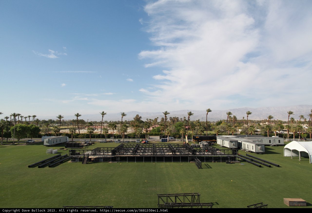 Coachella Stage on the Grassy Field