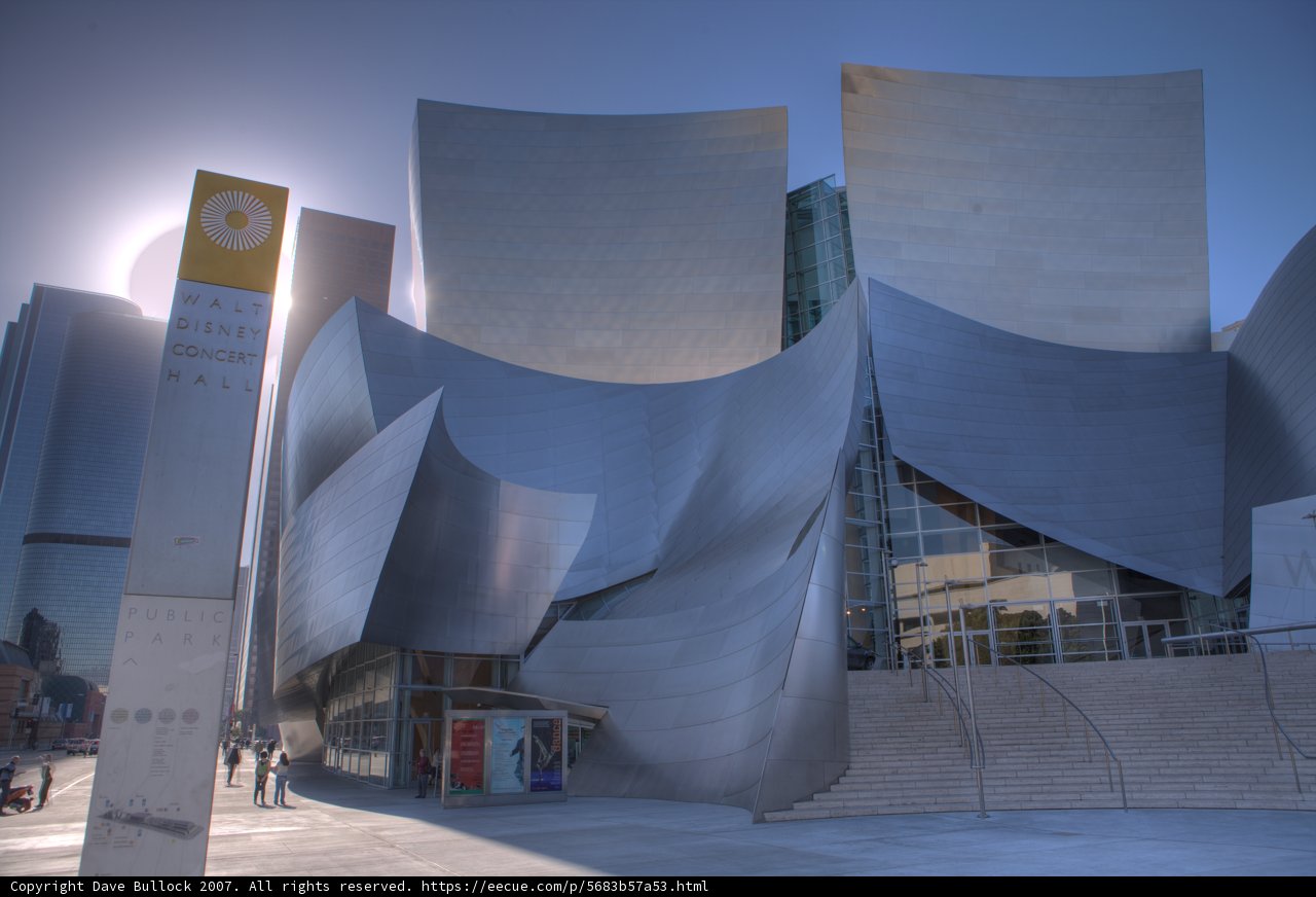 Concert Crowd at the Curved Roof Building