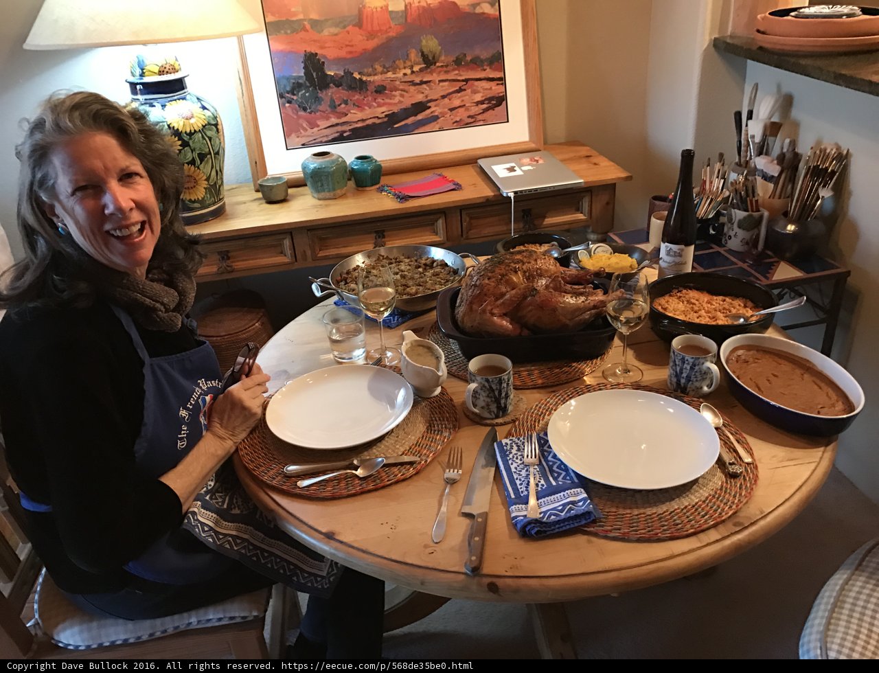 Thanksgiving Dinner with Rhoda B