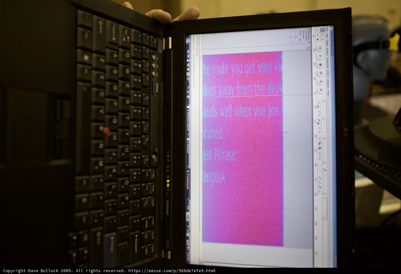 Pink Screen Laptop
