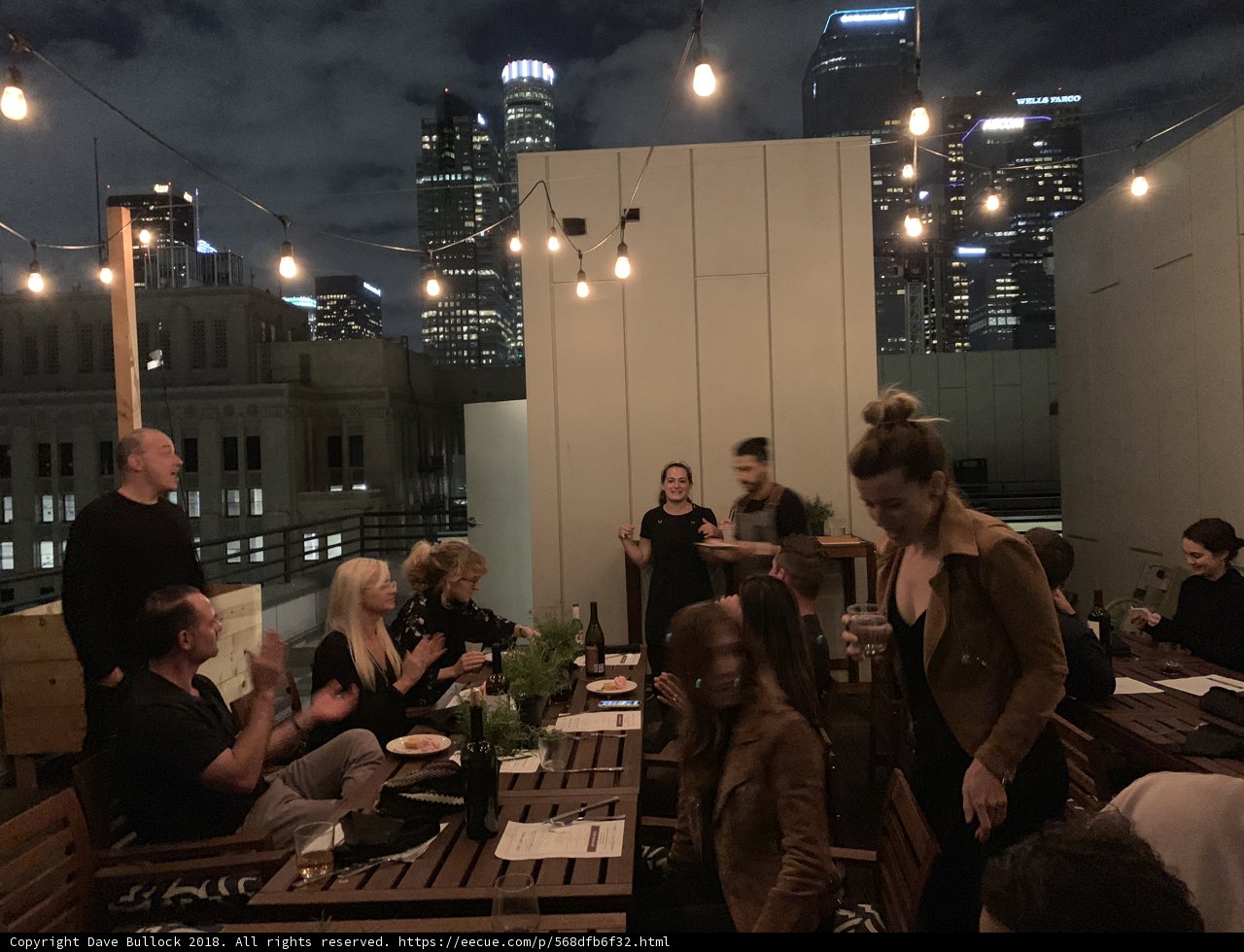 Rooftop Dining Under the City Lights
